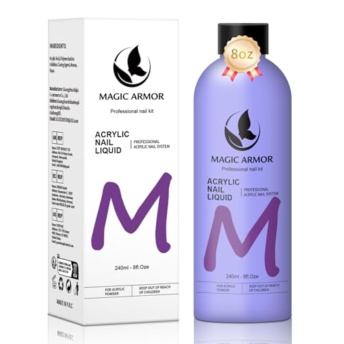8FL.OZ Acrylic Liquid Monomer Acrylic Nail Liquid Non (8 Fl Oz)