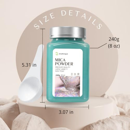 Mica Powder Blue Green