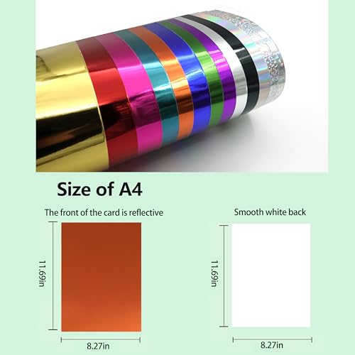Metallic Cardstock Paper (15 Pack)