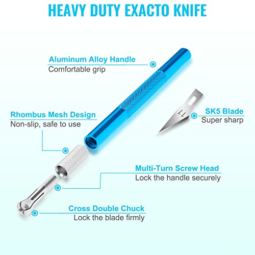 55 PCS Exacto Knife Set (55 Count)
