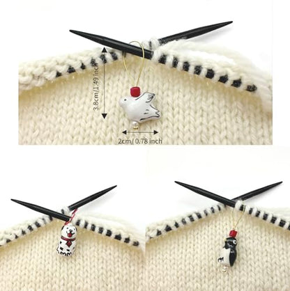 Handmade Animal Stitch Markers for Knitting