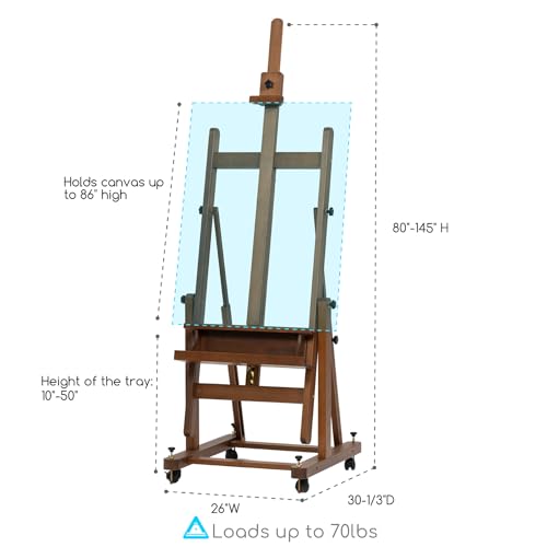 Enlarged H Frame Art Easel