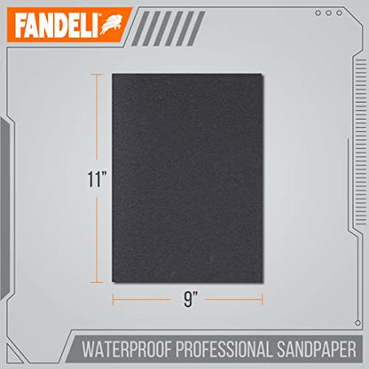 Waterproof Sandpaper (25 Count)