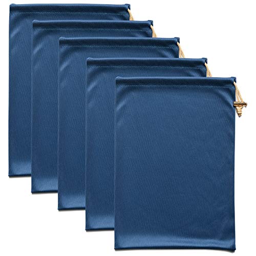 Set of 5 Microfiber Drawstring Storage Bags for Intimate Products
