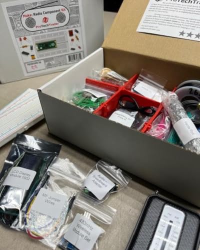 Make Radio Electronics Kit and Book Bundle