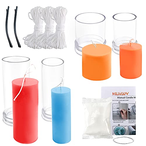 Cylinder Candle Mold Set