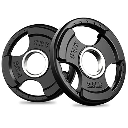 Olympic Rubber Grip Weight Plates