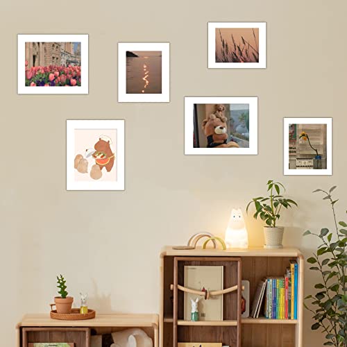 10 Pack Acid Free White Picture Frame Mats