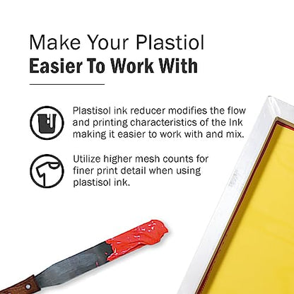 Rapid Cure® Screen Printing Plastisol Ink Curable Reducer