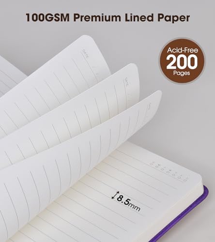 Lined Notebook with Pen