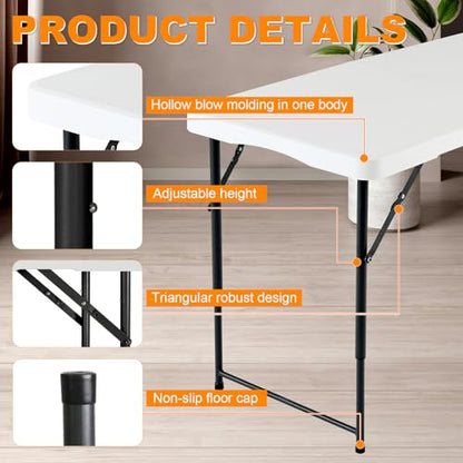 4ft Folding Table