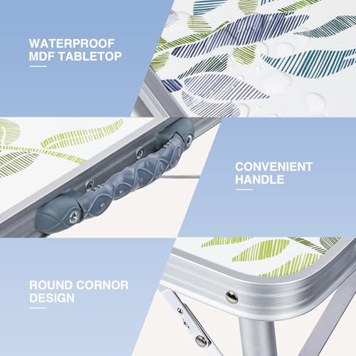 2ft Square Portable Camping Table