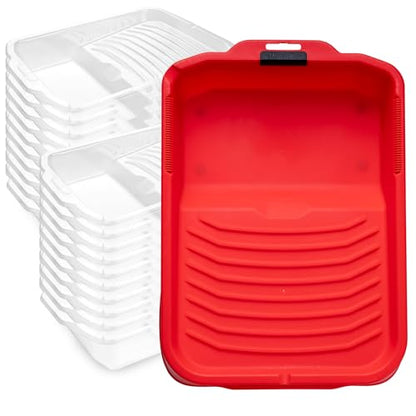 9 Inch Paint Tray 21 Pack with 20 Liners
