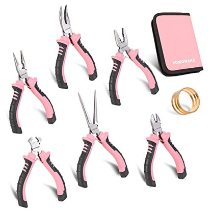 6 Piece Mini Pliers Set (6 Count)