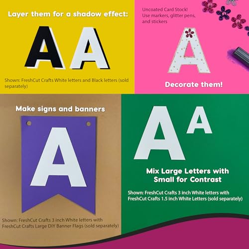 3 Inch Bulletin Board Letters & Numbers (209 Count)