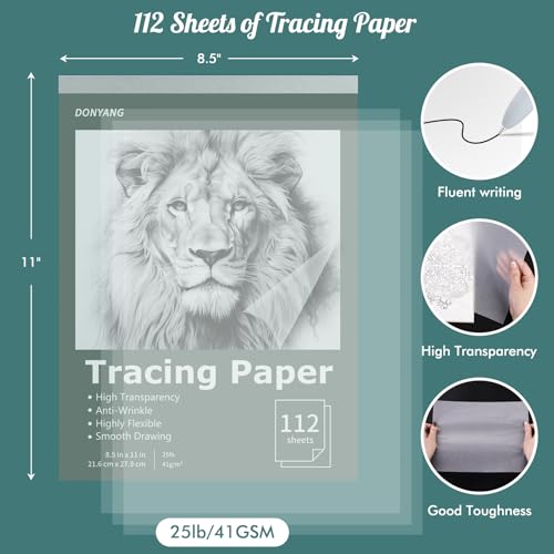 Tracing Paper 8.5" x 11" (112 Count)