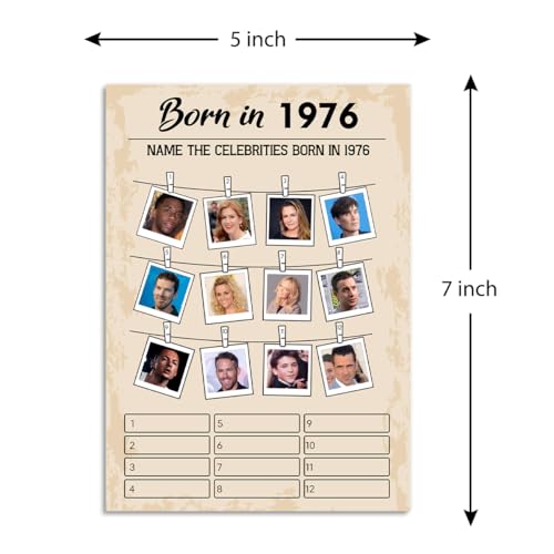 50th Birthday Party Games (2 Count)
