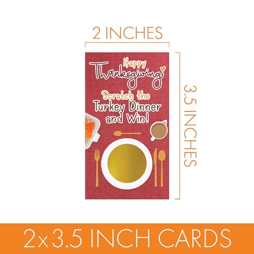 Thanksgiving Scratch Off Game (30 Count)