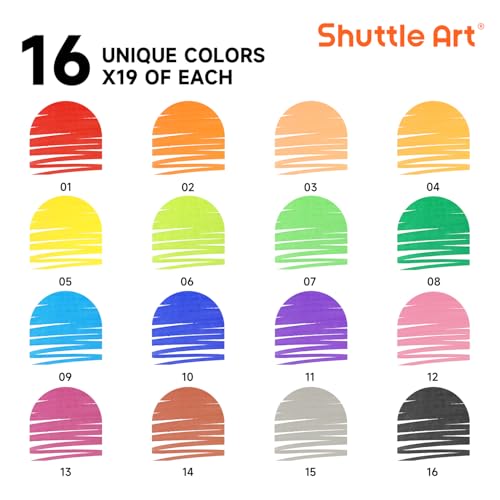304 Pack Washable Markers (304 Count)