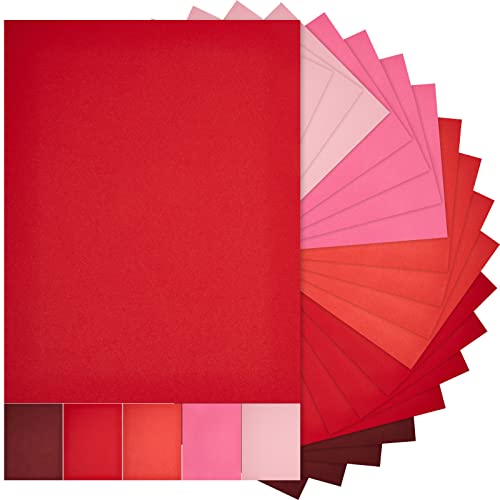 100 Sheets 5 Shades Cardstock Paper (100 Count)