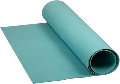 LotusFoam Large 3mm EVA Foam Sheet - 44"x 85" High Density Foam 130 kg/m3 for Cosplay, Costumes, Crafts, Flooring, Outdoor Use - 35 Colors (Coral Blue) - Coral Blue - Crafty Corner