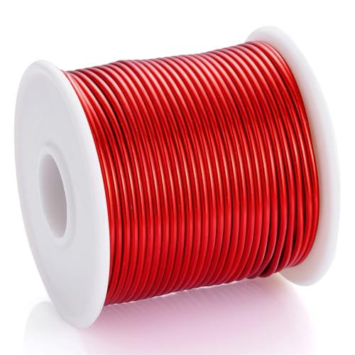 12 Gauge Red Aluminum Craft Wire