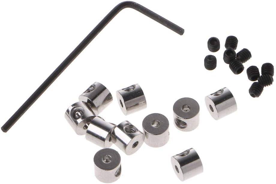 10 Pcs Pin Pin Safe Locks Pin Backs Clasp Locking Pin Keeper Backs Brooch Pin Locking Pin Backs with Wrench Tool Pin Backs (10 Count)