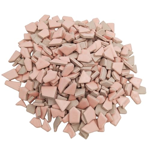 1.1LB Irregular Ceramics Mosaic Tiles (160 Count)