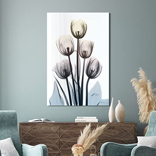 48"x32" Frameless Tempered Glass Wall Art