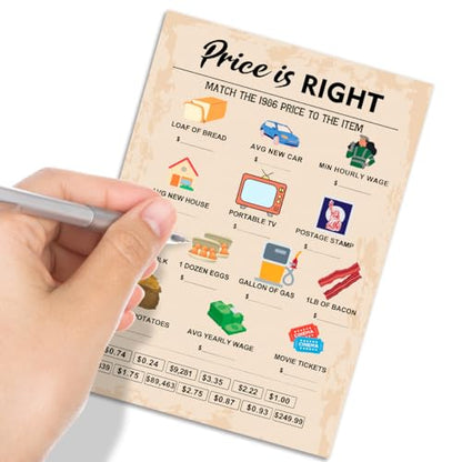 40th Birthday Party Games (31 Count)