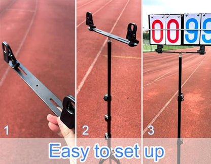 Portable Hanging Scoreboard with Stand