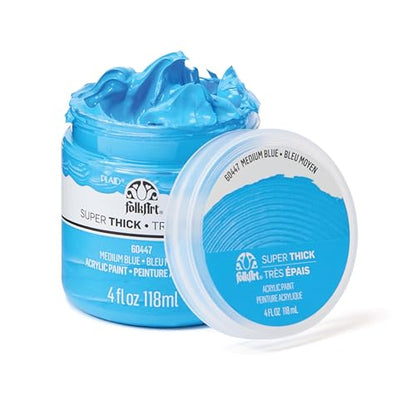 Super Thick Acrylic Paint with a Textured Finish