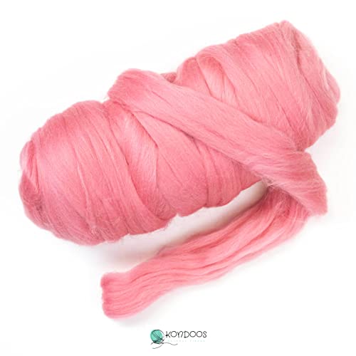 Colored Natural Wool roving (16 Ounce)