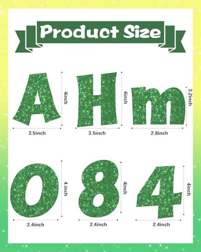 237 Pcs Glitter Bulletin Board Letters