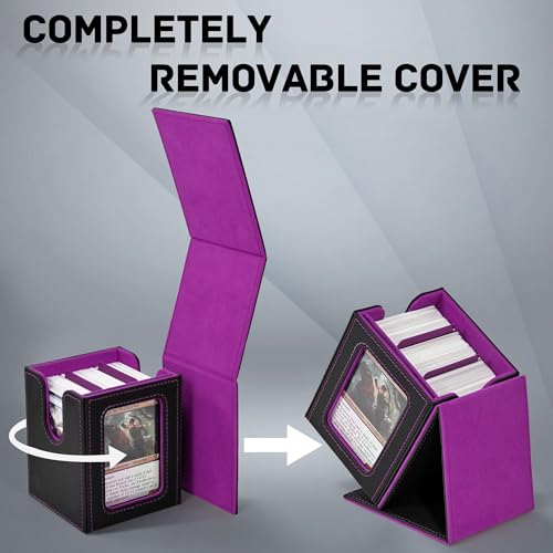 MTG Deck Box with Commander Window Display
