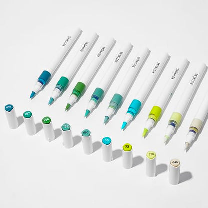 ROSYMENG 9 Color Acrylic Paint Pens (9 Count)