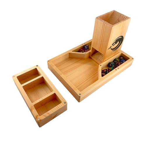 Wooden Dice Tower