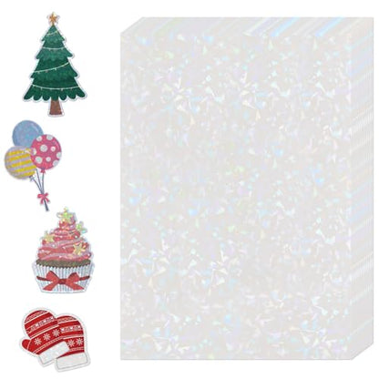 36 Sheets Holographic Sticker Paper