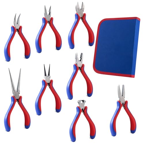 8 Pcs Needle Nose Pliers Set (8 Count)