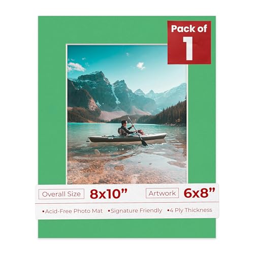 8x10 Mat for 6x8 Photo