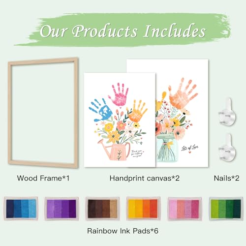 Handprint Flower Kit with Frame