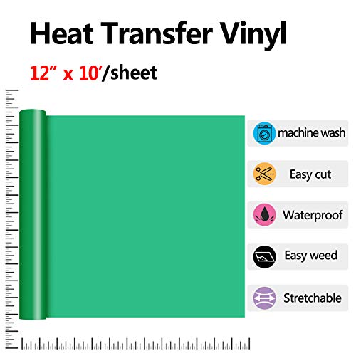 RENLITONG Heat Transfer Vinyl (10 Foot)
