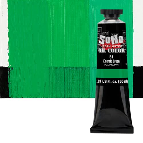 Oil Paint Emerald Green