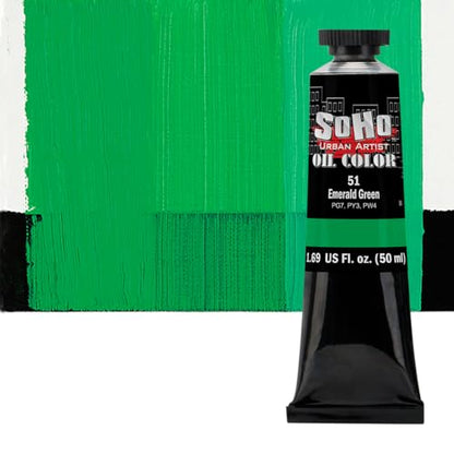 Oil Paint Emerald Green