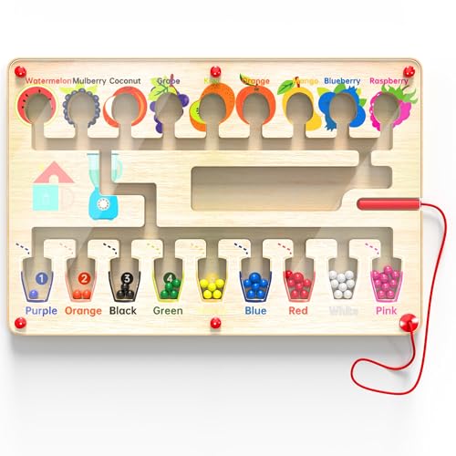 Magnetic Maze Board for Kids Age 3