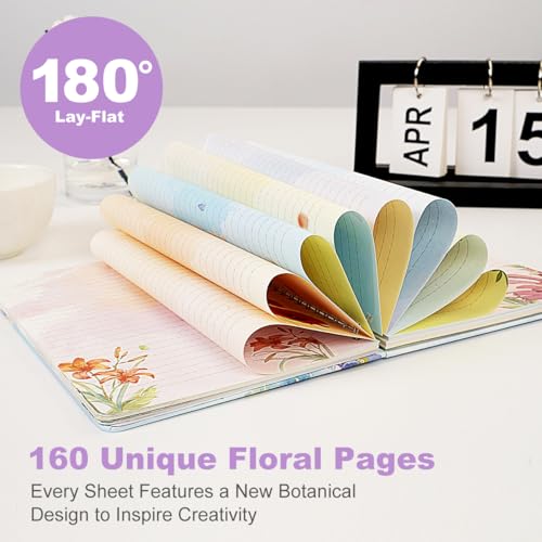 Floral Spiral Notebook