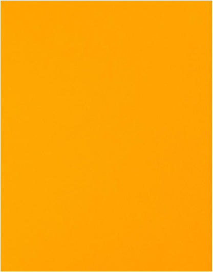 PA Paper Accents Stash Builder Cardstock 8.5" x 11" School Bus Yellow, 65lb Colored cardstock Paper for Card Making, Scrapbooking, Printing, Quilling and Crafts, 25 Piece Pack