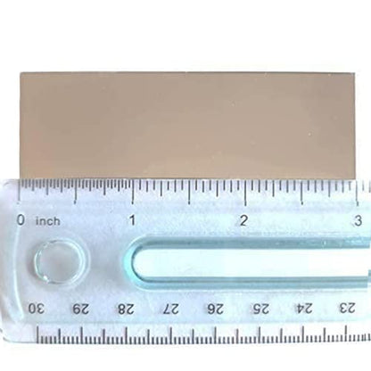 14 Gauge 3"x1" 925 Sterling Silver Sheet Stamping Blank Dead Soft Made in USA by CRAFT WIRE