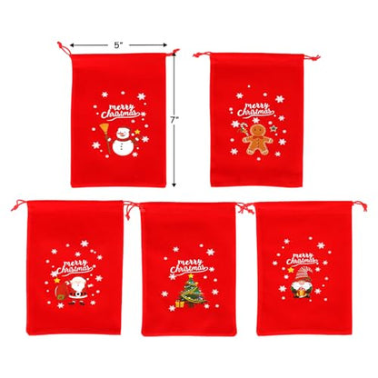 Christmas Gift Bags with Drawstring (15.5029 Ounce)