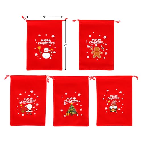 Christmas Gift Bags with Drawstring (15.5029 Ounce)